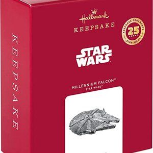 Hallmark Keepsake Christmas Ornament 2021, Star Wars Millennium Falcon